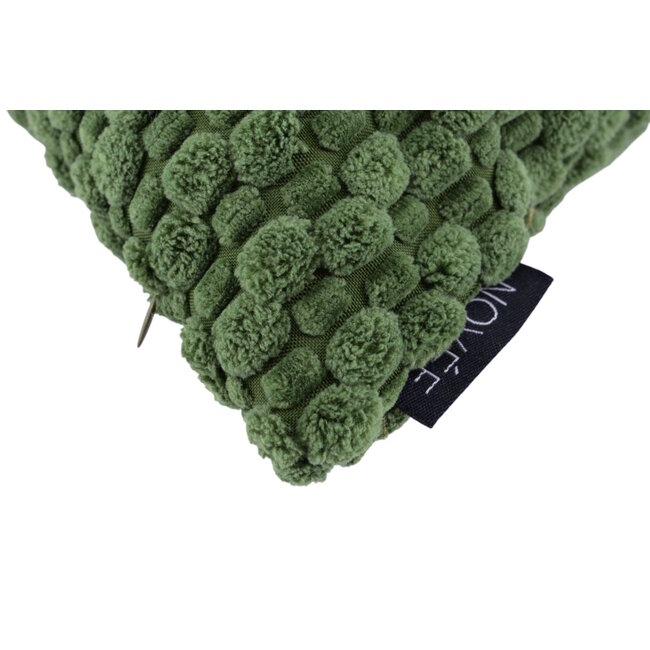 Sierkussen Corduroy Knit Groen | 45 x 45 cm | Polyester