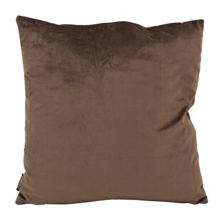 Sierkussen Abstract Velvet Bruin | 45 x 45 cm | Velvet/Polyester