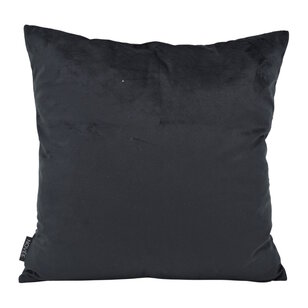 Abstract Velvet Zwart Kussenhoes | 45x45 cm | Velvet/Polyester