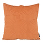 Abstract Velvet Terracotta Kissenbezug | 45x45 cm | Samt/Polyester