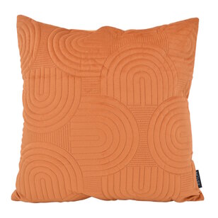 Sierkussen Abstract Velvet Terracotta | 45 x 45 cm | Velvet/Polyester