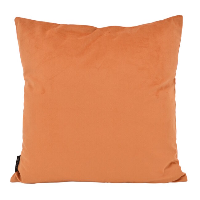 Sierkussen Abstract Velvet Terracotta | 45 x 45 cm | Velvet/Polyester