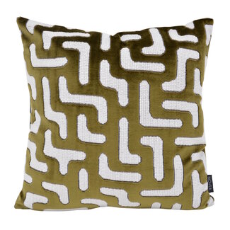 NOVÉE Elegance Groen | 45 x 45 cm | Kussenhoes | Velvet/Polyester