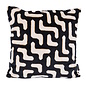 Elegance Zwart Kussenhoes | 45x45 cm | Velvet/Polyester