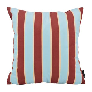 NOVÉE Riviera Stripe Blauw/Rood | 45 x 45 cm | Kussenhoes | Katoen/Polyester