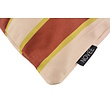 Riviera Stripe Crème/Roest Kussenhoes | 45x45 cm | Katoen/Polyester