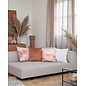 Abstract Velvet Terracotta Kussenhoes | 45x45 cm | Velvet/Polyester