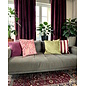 Abstract Velvet Pistache Kussenhoes | 45x45 cm | Velvet/Polyester