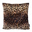 Gek op kussens! Furry Leopard Kussenhoes | 45x45 cm | Polyester