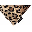 Furry Leopard Kissenbezug | 45x45 cm | Polyester