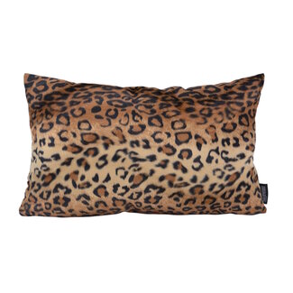 Gek op kussens! Furry Leopard | 30 x 50 cm | Kussenhoes | Polyester