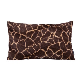 Gek op kussens! Furry Giraffe Kussenhoes | 30x50 cm | Polyester