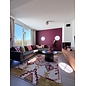 Riviera Stripe Groen/Roest Kussenhoes | 45x45 cm | Katoen/Polyester