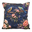 Midnight Blossom Birds #2 Kussenhoes | 45x45 cm | Katoen/Polyester