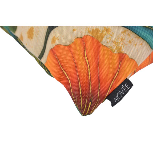 Ginkgo #5 Kissenbezug | 45x45 cm | Baumwolle/Leinen