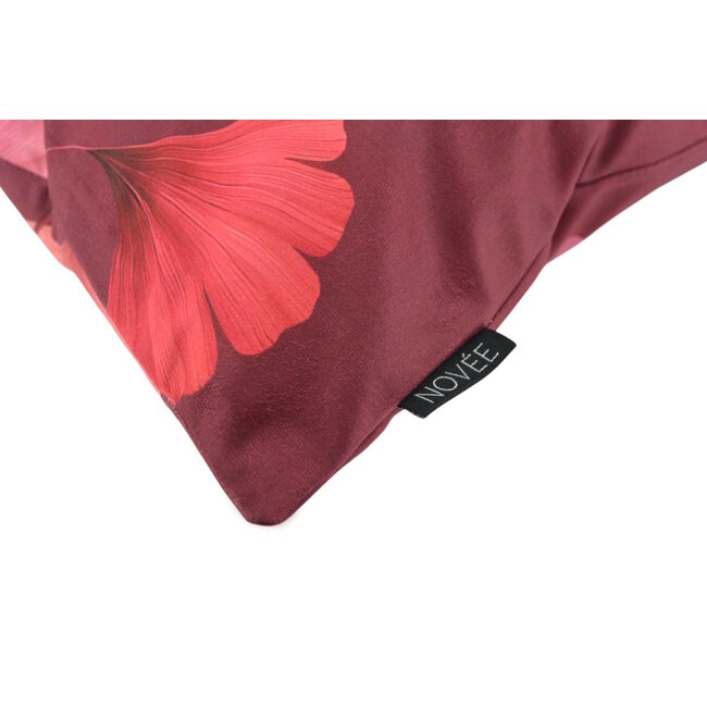 Ginkgo Red | 45 x 45 cm | Kussenhoes | Katoen/Polyester