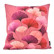 Ginkgo Pink Kussenhoes | 45x45 cm | Katoen/Polyester
