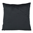 Sierkussen Chenille Flow Zwart | 45 x 45 cm | Velvet/Polyester