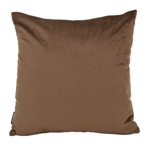 Sierkussen Chenille Flow Bruin | 45 x 45 cm | Velvet/Polyester