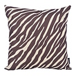 Brown Zebra Kussenhoes | 45x45 cm | Katoen/Linnen