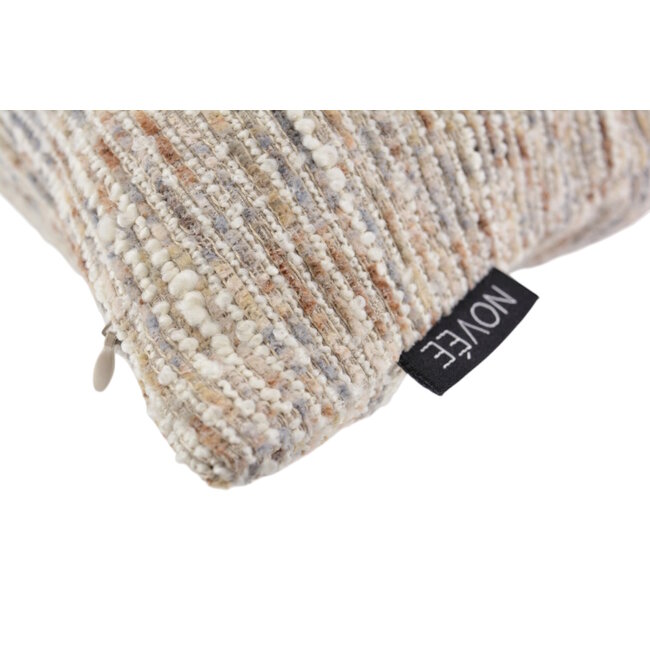 Sierkussen Chenille Taupe/Beige | 45 x 45 cm | Polyester