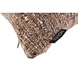 Chenille Bruin/Terra Beige Kussenhoes | 45x45 cm | Polyester