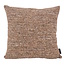NOVÉE Chenille Bruin/Terra Beige Kussenhoes | 45x45 cm | Polyester