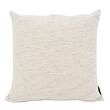 Chenille Crème/Beige Kussenhoes | 45x45 cm | Polyester