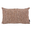 Chenille Bruin/Terra Kussenhoes | 30x50 cm | Polyester