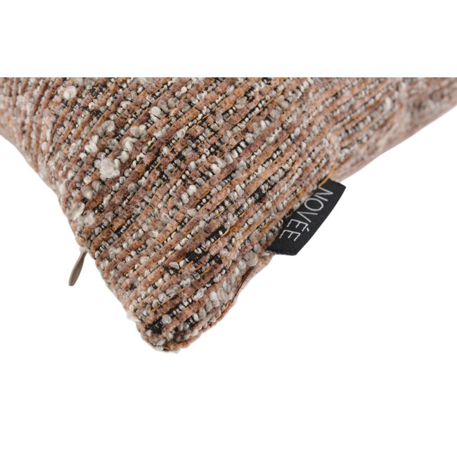 Sierkussen Chenille Bruin/Terra | 30 x 50 cm | Polyester