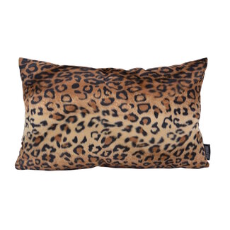 Gek op kussens! Dekokissen Furry Leopard | 30x50 cm | Polyester