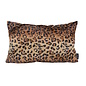 Sierkussen Furry Leopard | 30x50 cm | Polyester