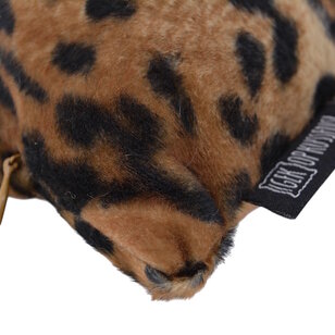 Sierkussen Furry Leopard | 30x50 cm | Polyester