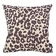 Sierkussen Brown Leopard | 45x45 cm | Katoen/Linnen
