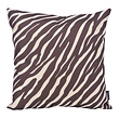 Sierkussen Brown Zebra | 45x45 cm | Katoen/Linnen