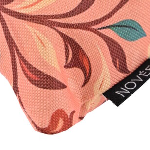 Dekokissen Vintage Bloom Rosa | 45x45 cm | Baumwolle/Leinen