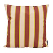 Sierkussen Riviera Stripe Crème/Roest | 45x45 cm | Katoen/Polyester
