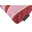 Dekokissen Riviera Stripe Rosa/Rot | 45x45 cm | Baumwolle/Polyester