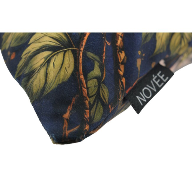 Dekokissen Midnight Blossom Birds #2 | 45x45 cm | Baumwolle/Polyester
