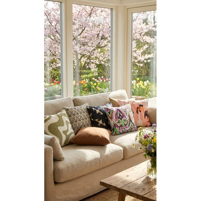 Colorful Print #2 Kissenbezug | 45x45 cm | Baumwolle/Polyester