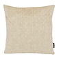 Nera Velvet Beige Kussenhoes | 45x45 cm | Polyester