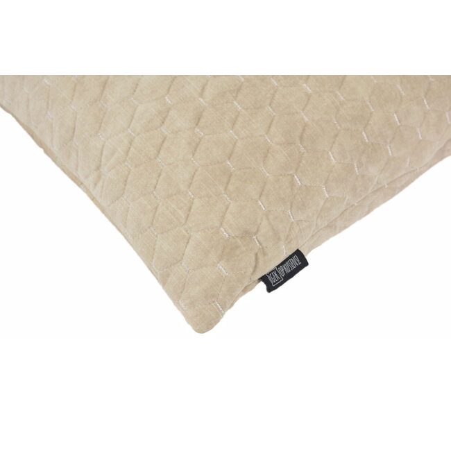 Nera Velvet Darkgrey Kissenbezug | 45x45 cm | Polyester - Copy