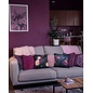 Sierkussen Corduroy Oudroze | 45 x 45 cm | Polyester