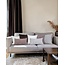 Chenille Taupe/Beige Kussenhoes | 30x50 cm | Polyester
