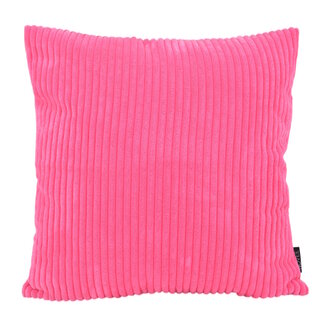 NOVÉE Corduroy Roze Kussenhoes| 45 x 45 cm | Polyester