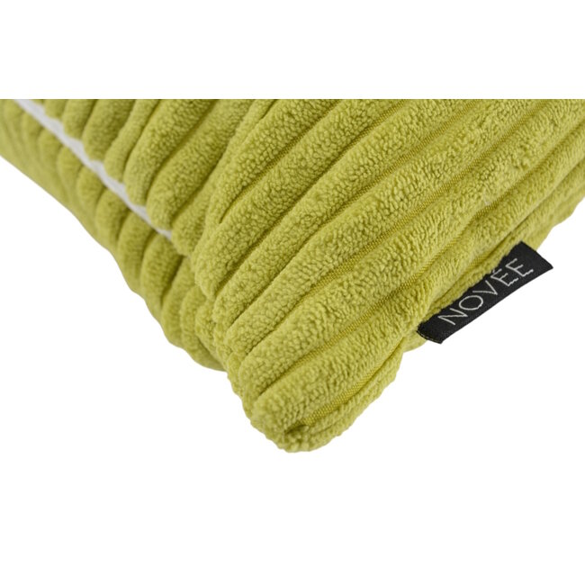 Corduroy Pistache Kussenhoes| 45 x 45 cm | Polyester