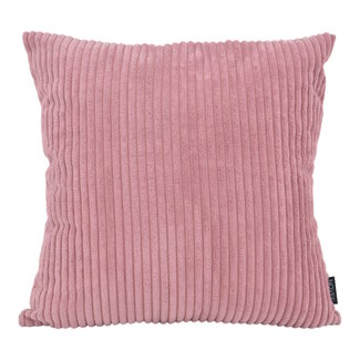 NOVÉE Corduroy Oudroze Kussenhoes| 45 x 45 cm | Polyester