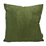 Corduroy Legergroen Kussenhoes| 45 x 45 cm | Polyester