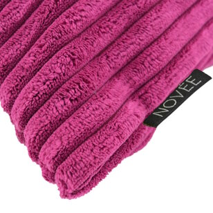 Corduroy Magenta Kussenhoes | 45 x 45 cm | Polyester