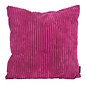 Corduroy Magenta Kussenhoes | 45 x 45 cm | Polyester